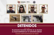 Captura Polic�a Municipal a cuatro personas por portaci�n de arma de fuego en diferentes hechos