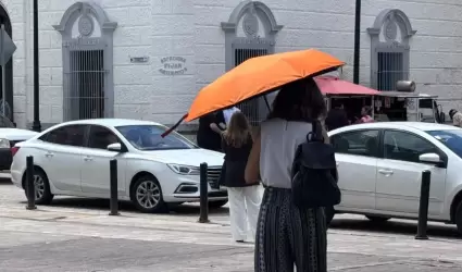 Paraguas, calor, sombrilla,