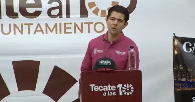 Rom�n Cota Mu�oz, presidente municipal de Tecate