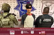 Asegura fuerza estatal a joven con m�s de 300 dosis de droga