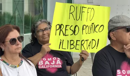 Defensa de Ruffo cuestiona su detenci�n; aseguran que se trata de un preso pol�t