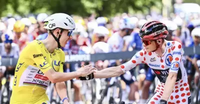 Isaac del Toro sube al podio en el Tour de Francia