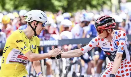 Isaac del Toro sube al podio en el Tour de Francia