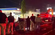 Recorre gobernador zonas afectadas por las lluvias en Nogales