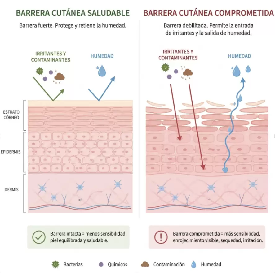 barrera-cutanea-sana-comprometida