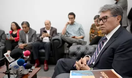 Ricardo Monreal, coordinador del Grupo Parlamentario de Morena.