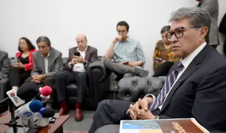 Ricardo Monreal, coordinador del Grupo Parlamentario de Morena.
