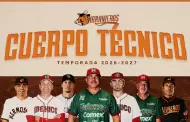Naranjeros arma su cuerpo t�cnico rumbo a temporada 2026-2027
