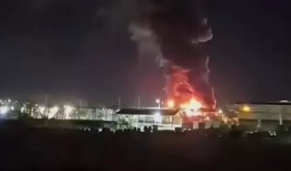 Incendio de bodegas