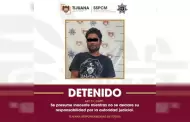 Aseguran polic�as municipales a hombre por presunta violencia familiar y lesiones en contra de una mujer