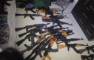 Decomisan 81 armas largas y m�s de 274 mil cartuchos en casa de seguridad en SLRC